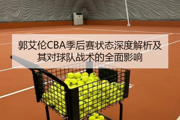 郭艾伦CBA季后赛状态深度解析及其对球队战术的全面影响 | HTH SPORTS